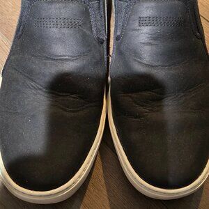 Timberland A1JDX Dauset cup sole Men's Black Leather slip on shoes Size 11